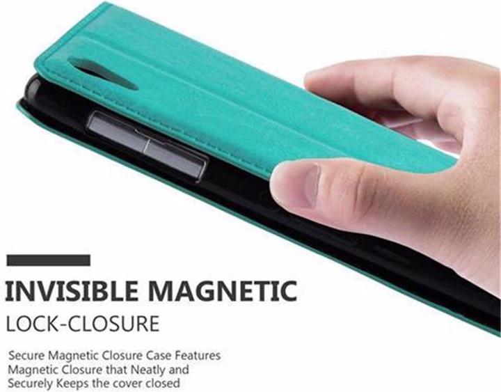 Actual product image Cadorabo Book Invisible Magnet Cover (Sony Xperia Z1)