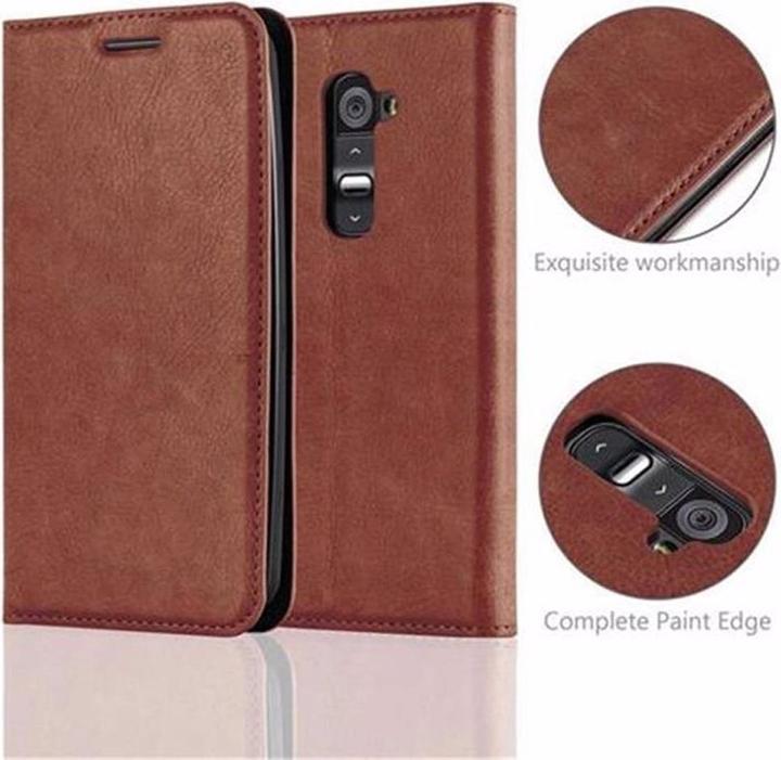 Produktbild Cadorabo Book Invisible Magnet Cover (LG G2)