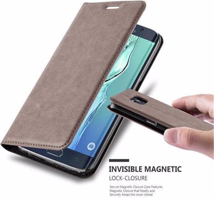 Immagine prodotto Cadorabo Copertina magnetica invisibile del libro (Samsung Galaxy S6 Edge)