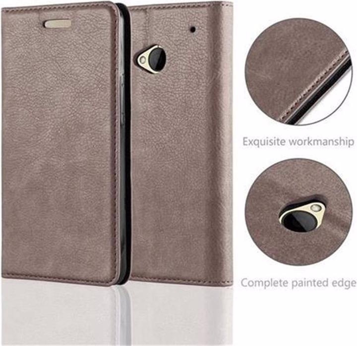 Produktbild Cadorabo Book Invisible Magnet Cover (HTC One M7)