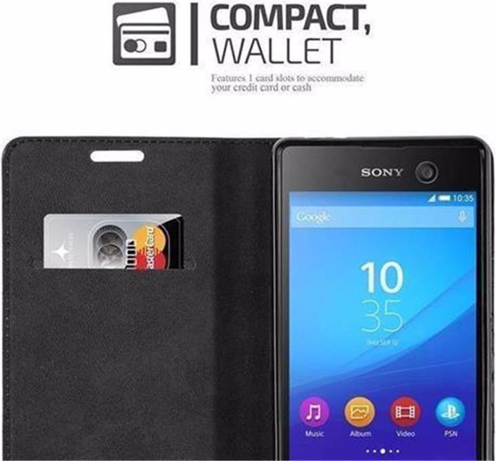 Immagine prodotto Cadorabo Copertina magnetica invisibile del libro (Sony Xperia M5)