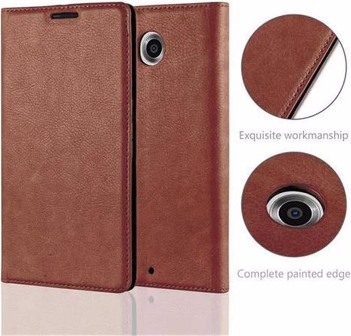 Produktbild Cadorabo Book Invisible Magnet Cover (Motorola Nexus 6)