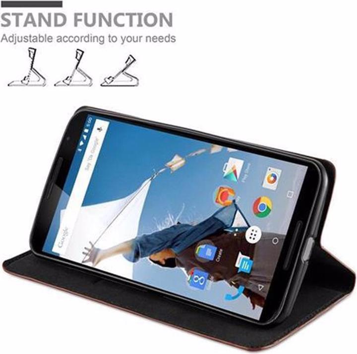 Produktbild Cadorabo Book Invisible Magnet Cover (Motorola Nexus 6)
