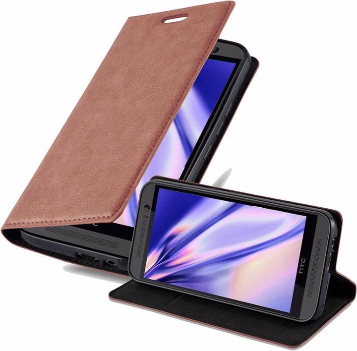 Produktbild Cadorabo Book Invisible Magnet Cover (HTC One M9)