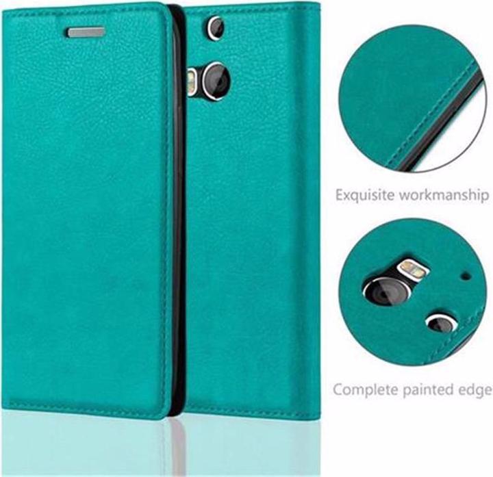 Produktbild Cadorabo Book Invisible Magnet Cover (HTC One M8)