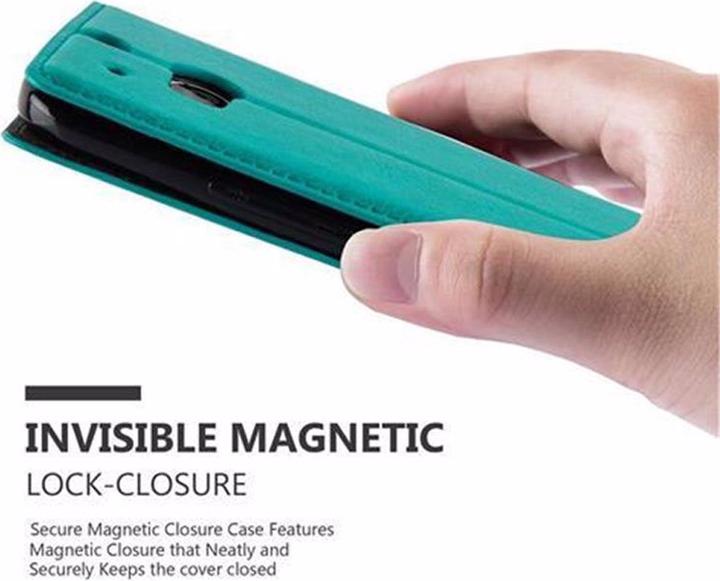 Produktbild Cadorabo Book Invisible Magnet Cover (HTC One M8)