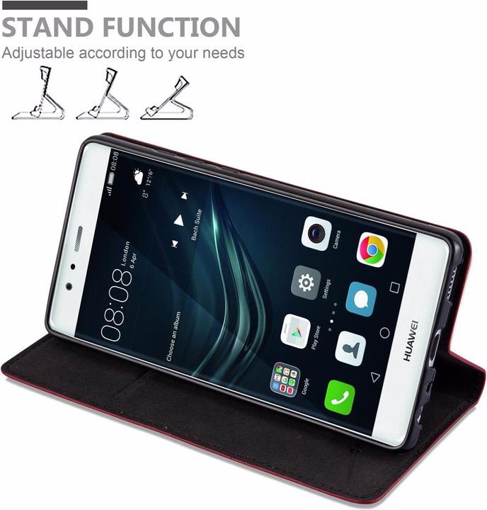 Produktbild Cadorabo Book Invisible Magnet Cover (Huawei P9)