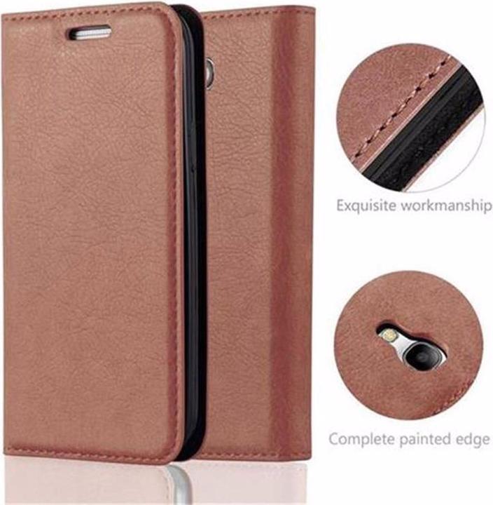 Produktbild Cadorabo Book Invisible Magnet Cover (Samsung Galaxy S4 mini)