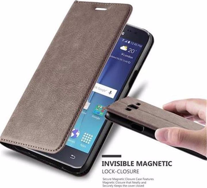 Produktbild Cadorabo Book Invisible Magnet Cover (Samsung Galaxy J5 (2015))