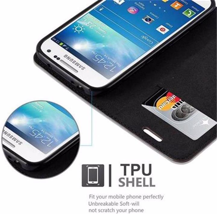 Produktbild Cadorabo Book Invisible Magnet Cover (Samsung Galaxy S4 mini)