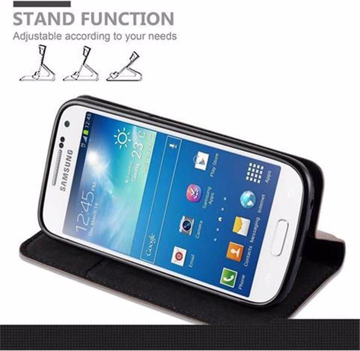 Produktbild Cadorabo Book Invisible Magnet Cover (Samsung Galaxy S4 mini)