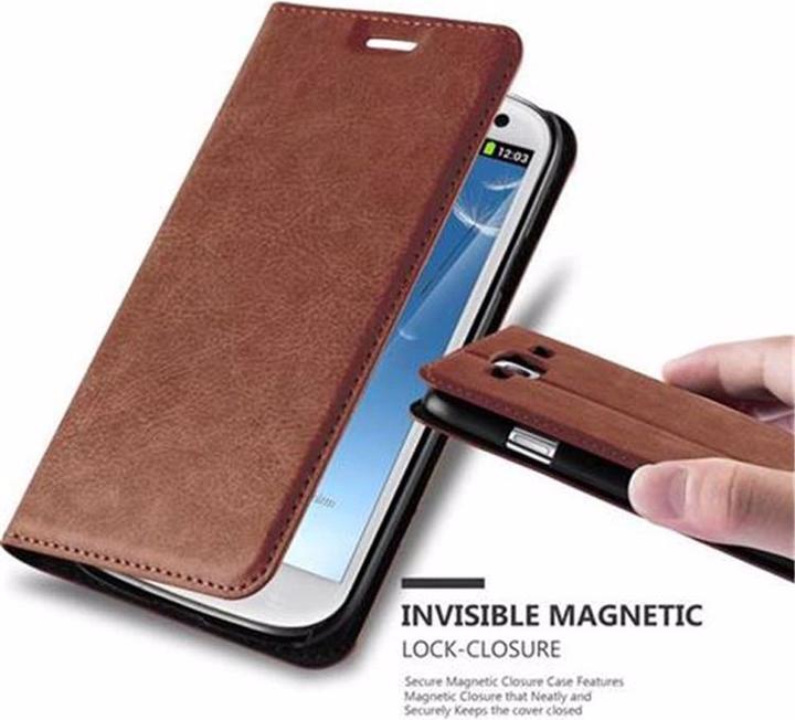 Immagine prodotto Cadorabo Copertina magnetica invisibile del libro (Samsung Galaxy S3)