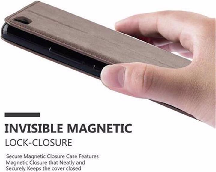Immagine prodotto Cadorabo Copertina magnetica invisibile del libro (Sony Xperia Z3)