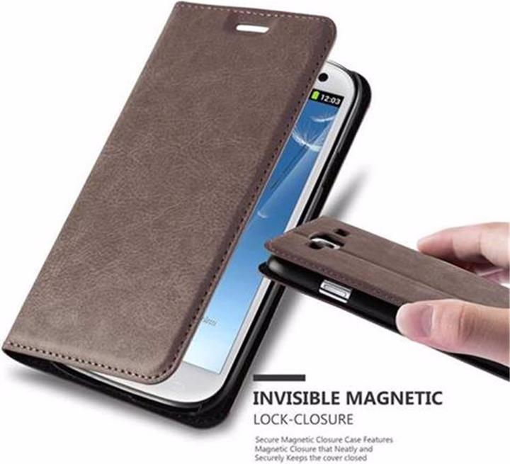 Immagine prodotto Cadorabo Copertina magnetica invisibile del libro (Samsung Galaxy S3)