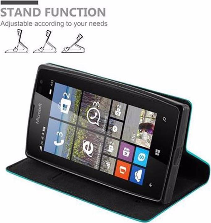 Immagine prodotto Cadorabo Copertina magnetica invisibile del libro (Nokia Lumia 435)