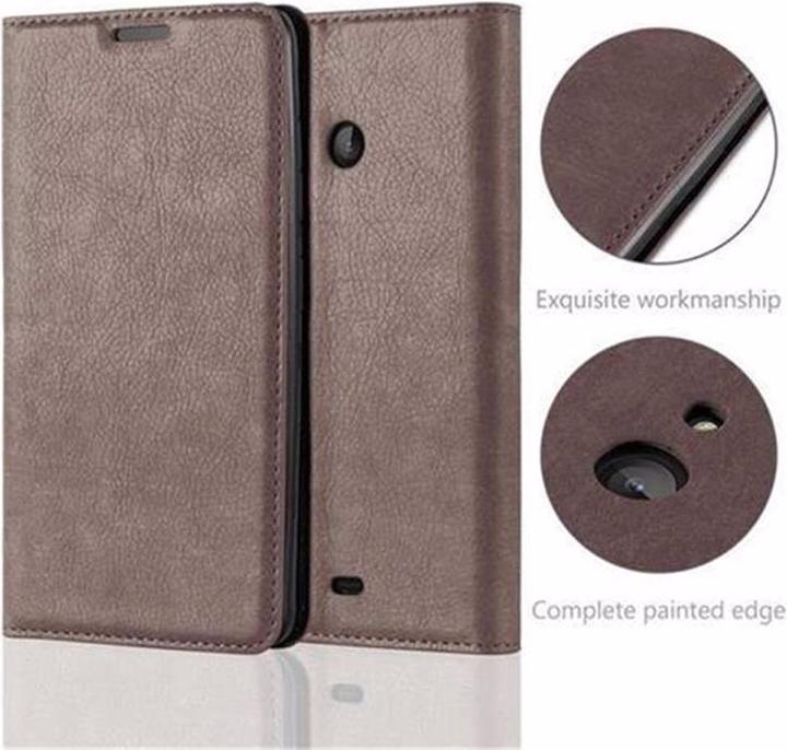 Produktbild Cadorabo Book Invisible Magnet Cover (Microsoft Lumia 540)
