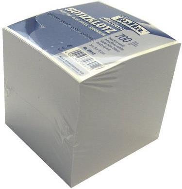 Produktbild Folia Notizklotz 9x9x9cm geleimt, farbig (9 x 9 cm)