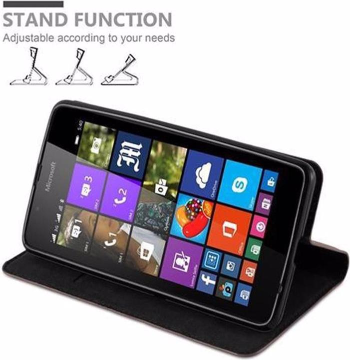 Produktbild Cadorabo Book Invisible Magnet Cover (Microsoft Lumia 540)
