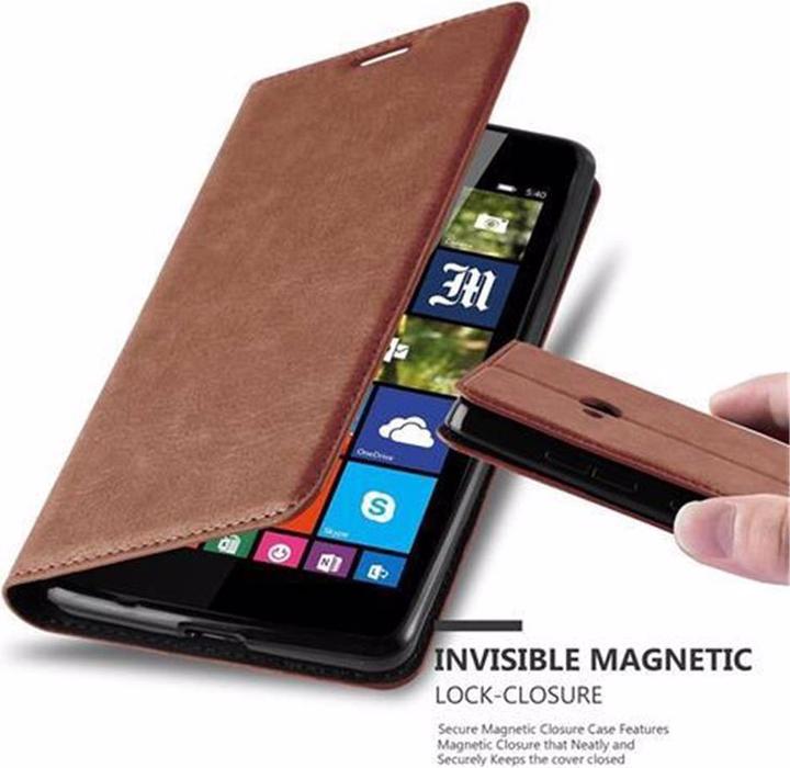 Produktbild Cadorabo Book Invisible Magnet Cover (Microsoft Lumia 540)