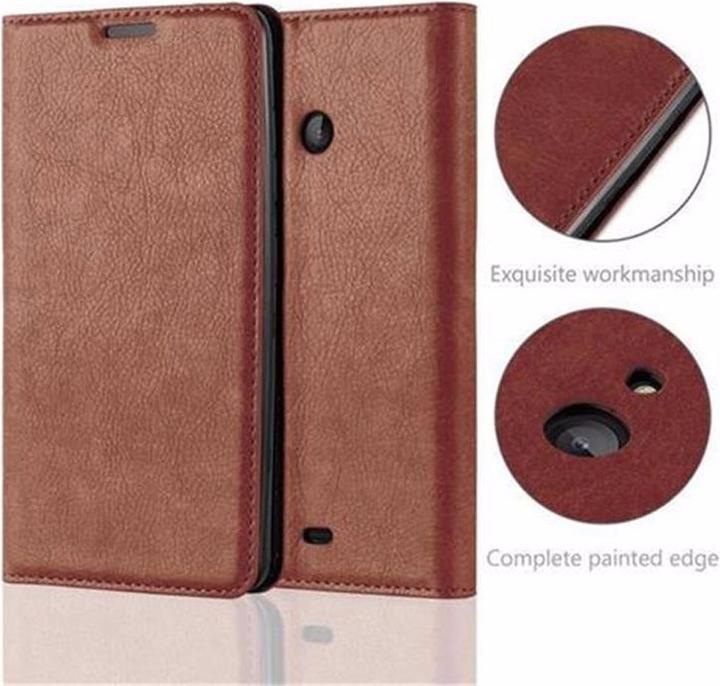 Produktbild Cadorabo Book Invisible Magnet Cover (Microsoft Lumia 540)