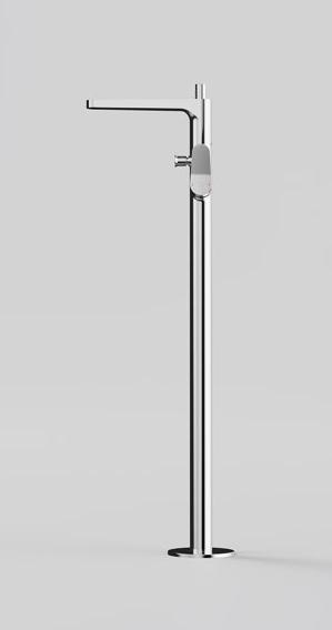 Produktbild Steinberg Serie 340 Wannenarmatur, freistehend, für UP-Einbaukörper, Ausladung 220mm, Höhe 927mm