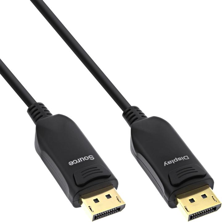 Image du produit InLine Câble DisplayPort 2.1 AOC (25 m, DisplayPort)