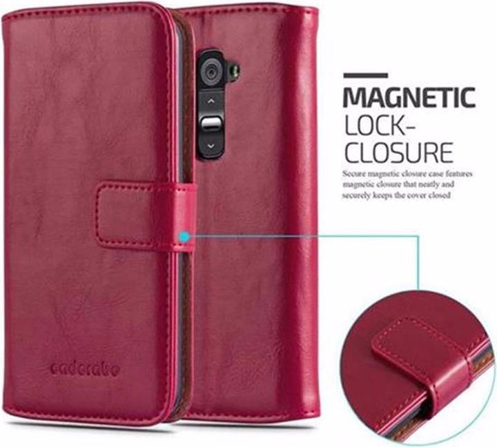 Actual product image Cadorabo Book Luxury Cover (LG G2)