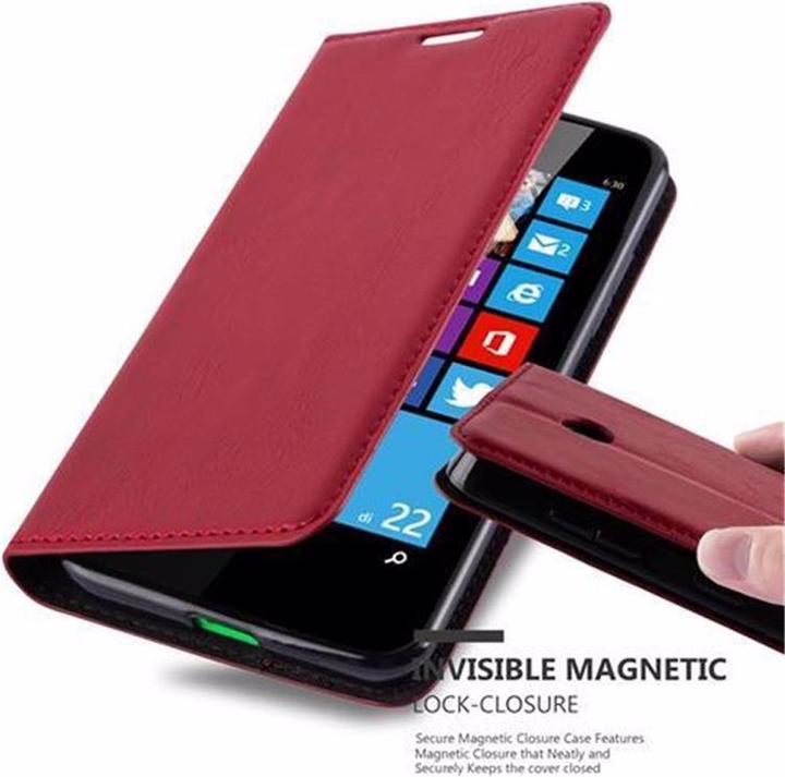 Actual product image Cadorabo Book Invisible Magnet Cover (Nokia Lumia 630)