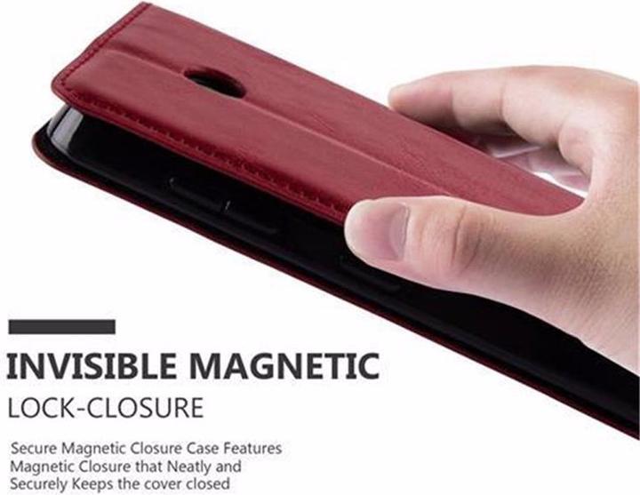 Actual product image Cadorabo Book Invisible Magnet Cover (Nokia Lumia 630)