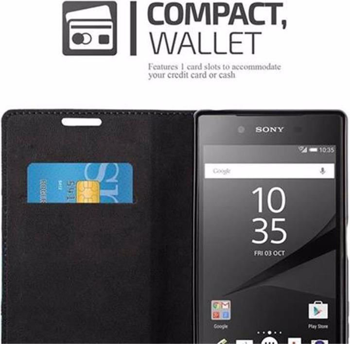 Produktbild Cadorabo Book Invisible Magnet Cover (Sony Xperia Z5)