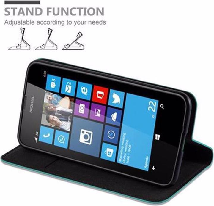 Produktbild Cadorabo Book Invisible Magnet Cover (Nokia Lumia 630)