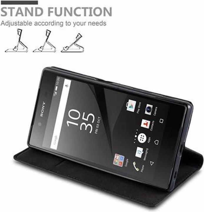 Immagine prodotto Cadorabo Copertina magnetica invisibile del libro (Sony Xperia Z5)