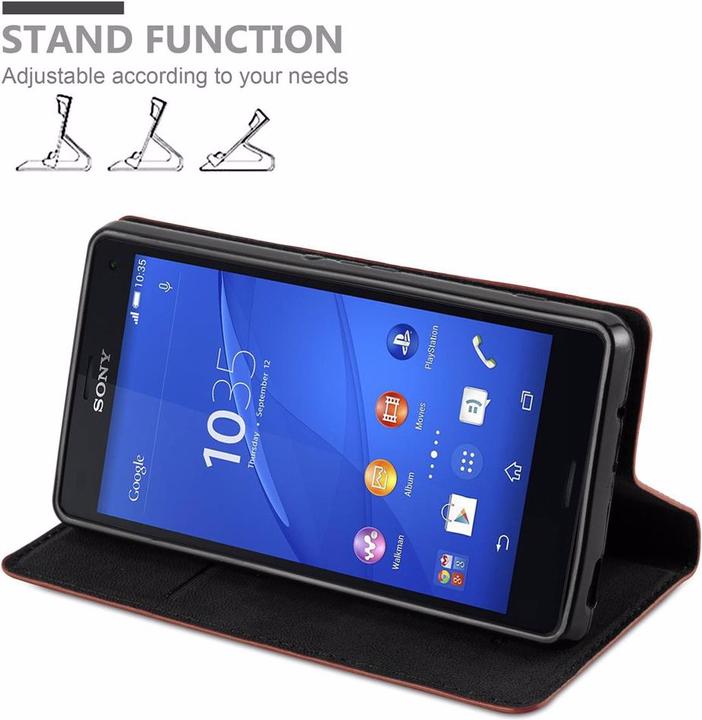 Produktbild Cadorabo Book Invisible Magnet Cover (Sony Xperia Z3 Compact)
