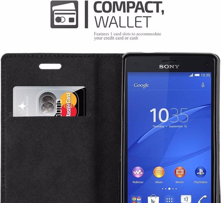 Produktbild Cadorabo Book Invisible Magnet Cover (Sony Xperia Z3 Compact)