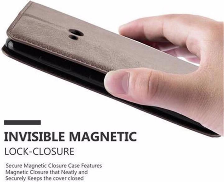 Actual product image Cadorabo Book Invisible Magnet Cover (Nokia Lumia 625)