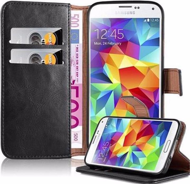 Produktbild Cadorabo Book Luxury Cover (Samsung Galaxy S5, Samsung Galaxy S5 Neo)