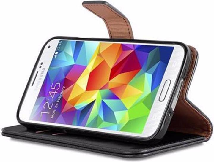 Produktbild Cadorabo Book Luxury Cover (Samsung Galaxy S5, Samsung Galaxy S5 Neo)