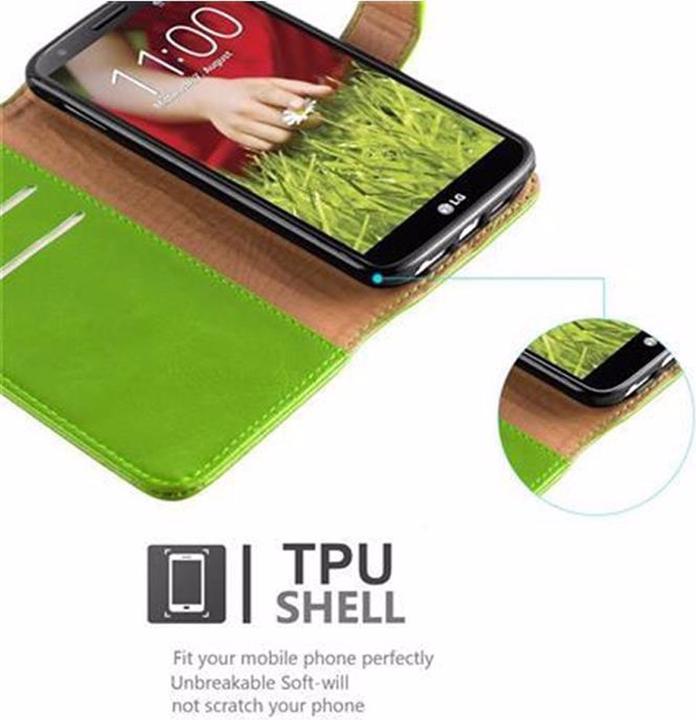 Produktbild Cadorabo Book Luxury Cover (LG G2)