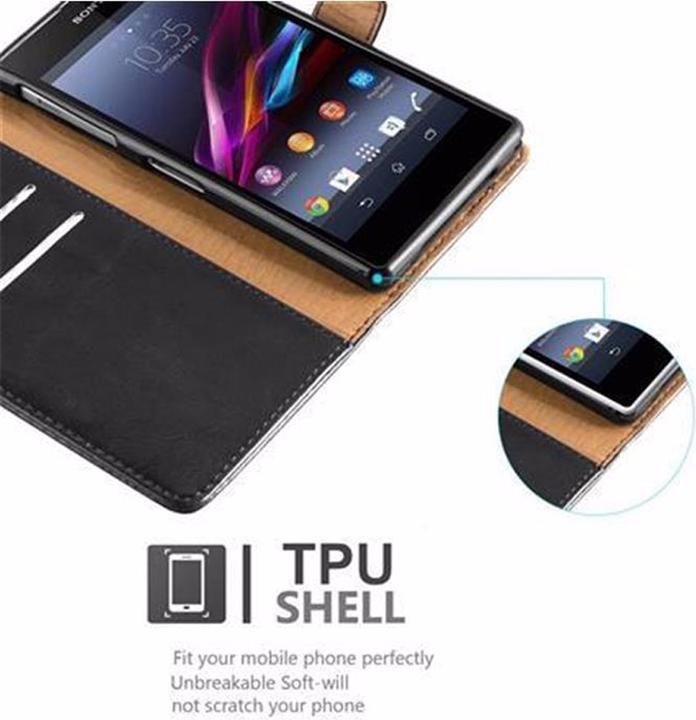 Produktbild Cadorabo Book Luxury Cover (Sony Xperia Z1)
