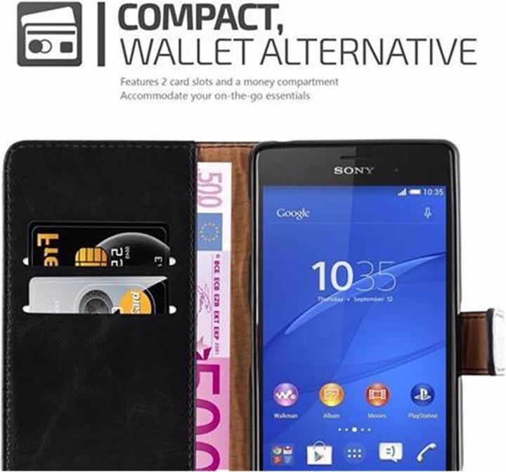 Actual product image Cadorabo Book Luxury Cover (Sony Xperia Z3)
