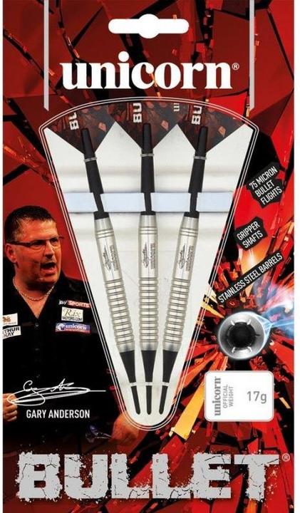 Actual product image Unicorn Bullet Gary Anderson Soft Darts (17 g)