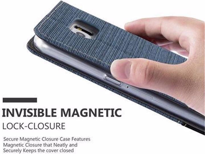 Actual product image Cadorabo Book Jeans Optics Cover (Samsung Galaxy S6)