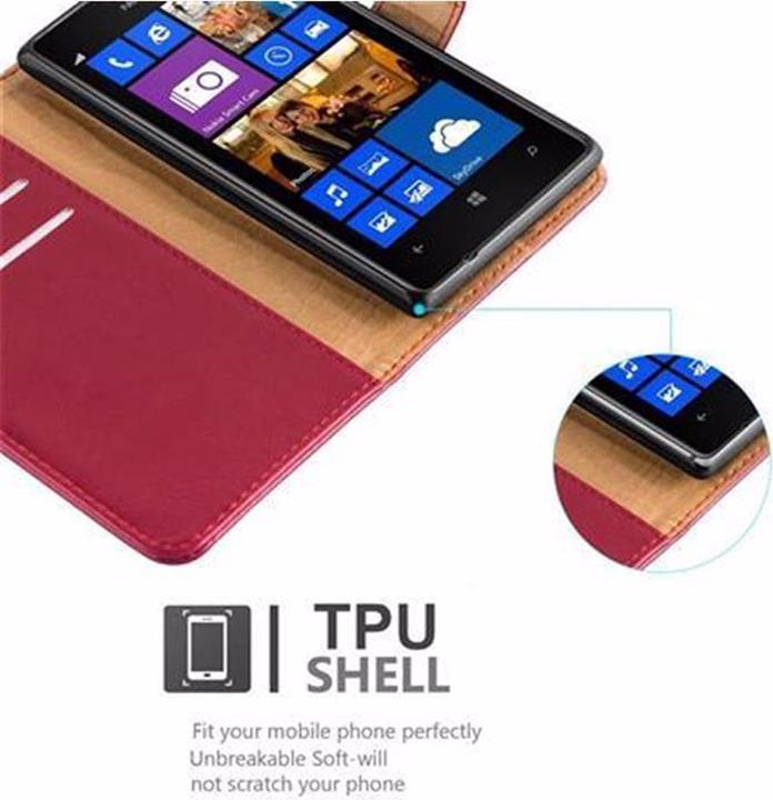 Produktbild Cadorabo Book Luxury Cover (Nokia Lumia 925)