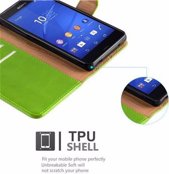 Produktbild Cadorabo Book Luxury Cover (Sony Xperia Z3 Compact)