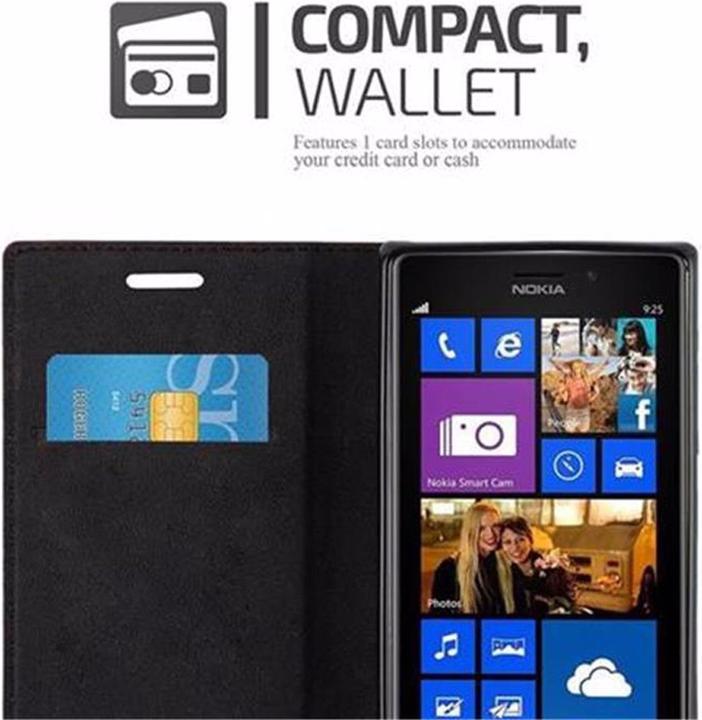 Produktbild Cadorabo Book Invisible Magnet Cover (Nokia Lumia 925)