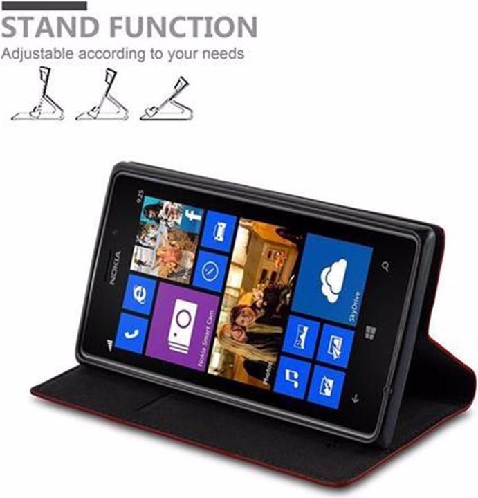 Produktbild Cadorabo Book Invisible Magnet Cover (Nokia Lumia 925)