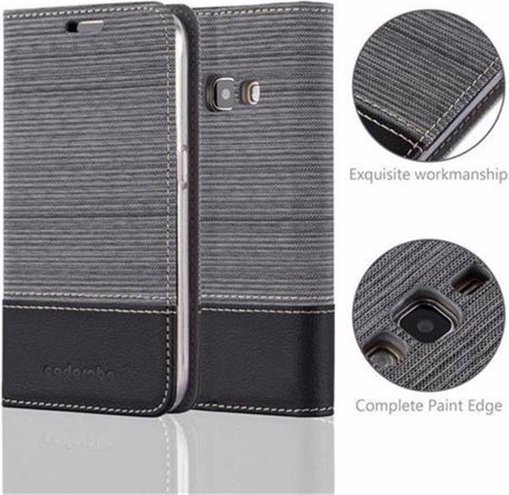 Produktbild Cadorabo Book Jeans Optik Cover (Samsung Galaxy J1 (2016))