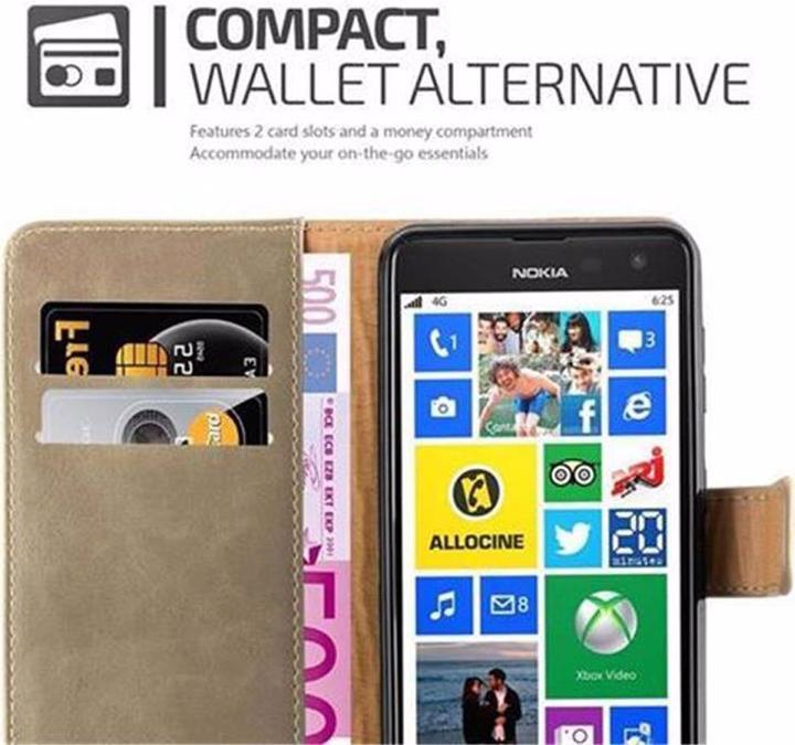 Immagine prodotto Cadorabo Copertina di lusso del libro (Nokia Lumia 625)