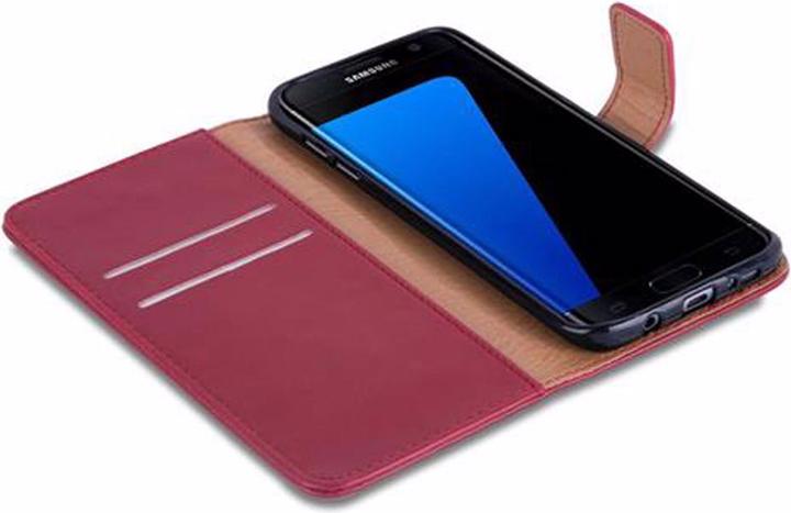 Produktbild Cadorabo Book Luxury Cover (Samsung Galaxy S7 Edge)