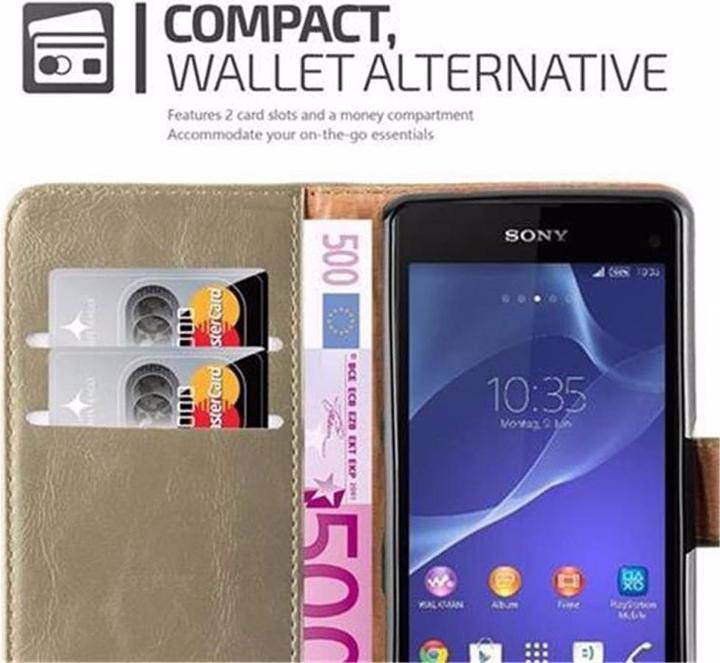 Produktbild Cadorabo Book Luxury Cover (Sony Xperia Z1 Compact)